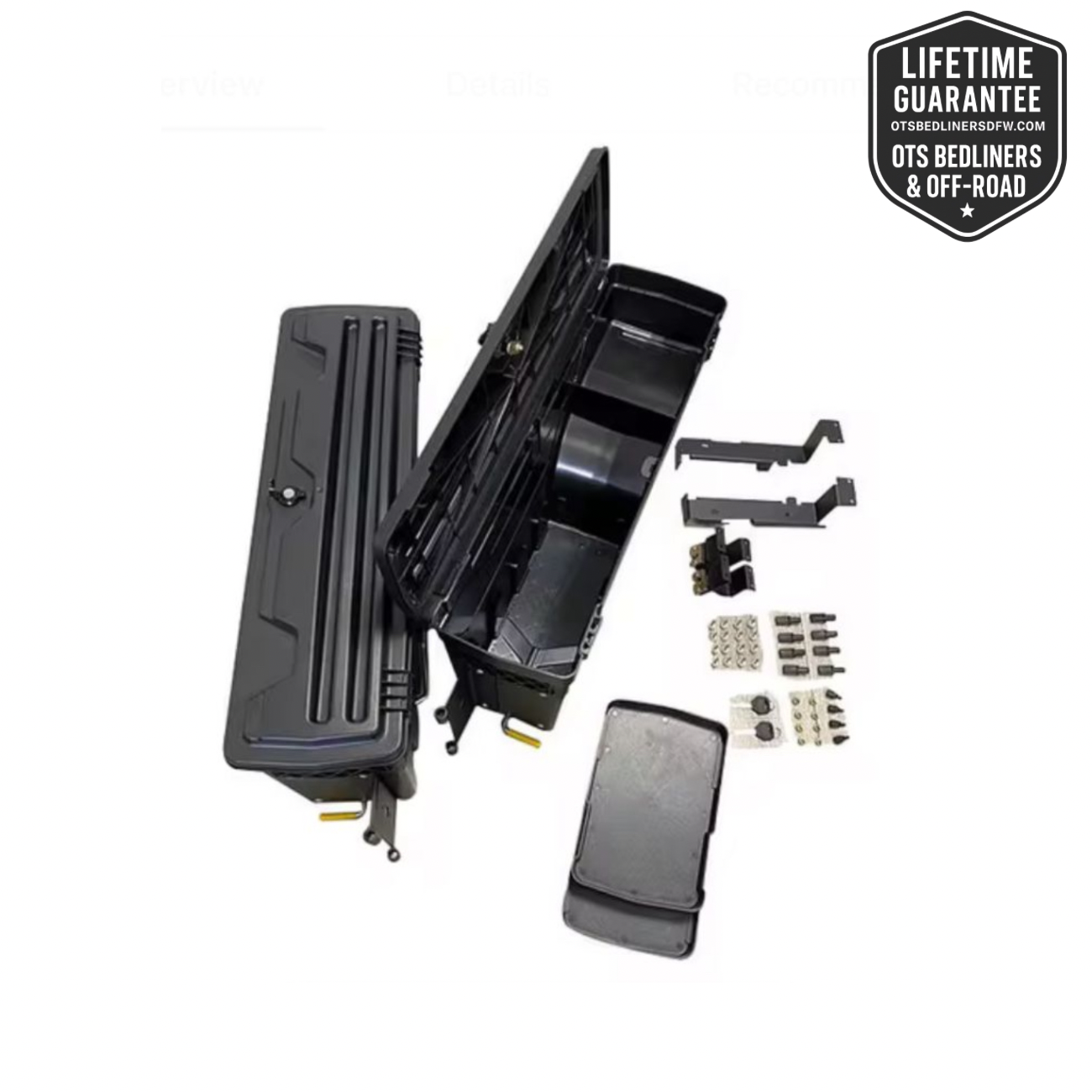Swing-Out Truck Bed Toolbox by DIRT ROAD TRUKFITTERS™ | Lockable | Quick Access | Universal Fit