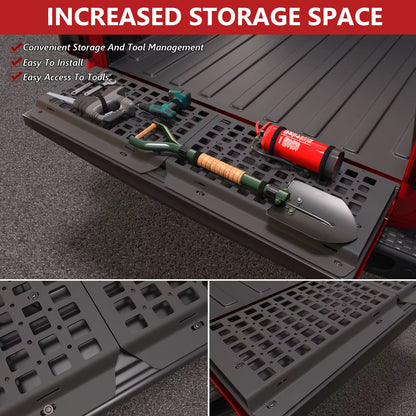 MOLLE bed panel Jeep Gladiator truck tailgate organizer