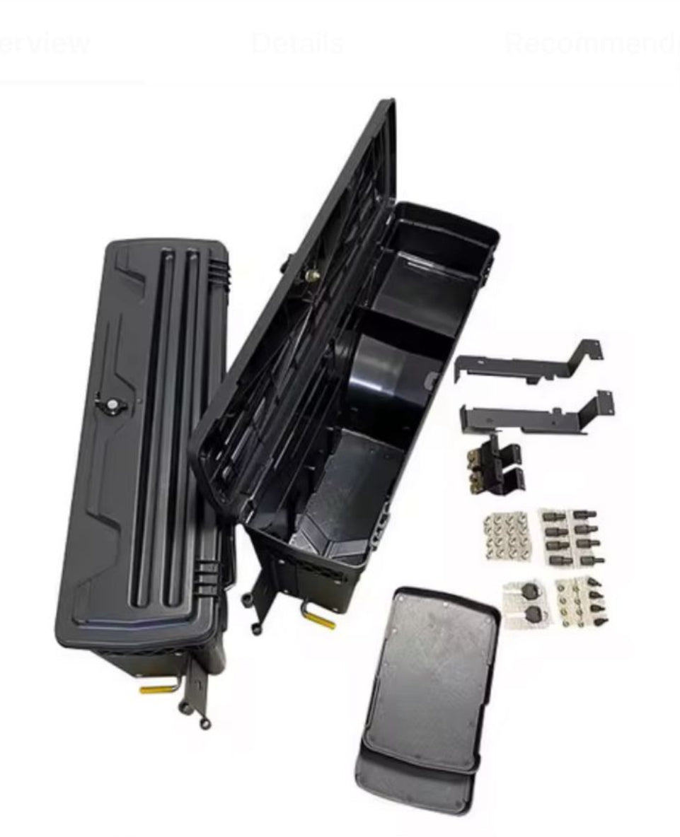 Swing-Out Truck Bed Toolbox by DIRT ROAD TRUKFITTERS™ | Lockable | Quick Access | Universal Fit