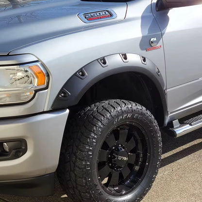 Dirt Road TRUKFITTERS™ “Charcoal” Bolt-on upgraded Fender Flares | Universal Fit - RAM Chevrolet Ford Toyota | OnTheSpot Installation INCLUDED - DFW | Nationwide US Fast Shipping