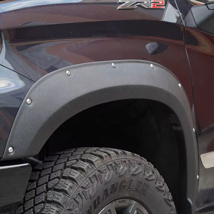Dirt Road TRUKFITTERS™ “Charcoal” Bolt-on upgraded Fender Flares | Universal Fit - RAM Chevrolet Ford Toyota | OnTheSpot Installation INCLUDED - DFW | Nationwide US Fast Shipping