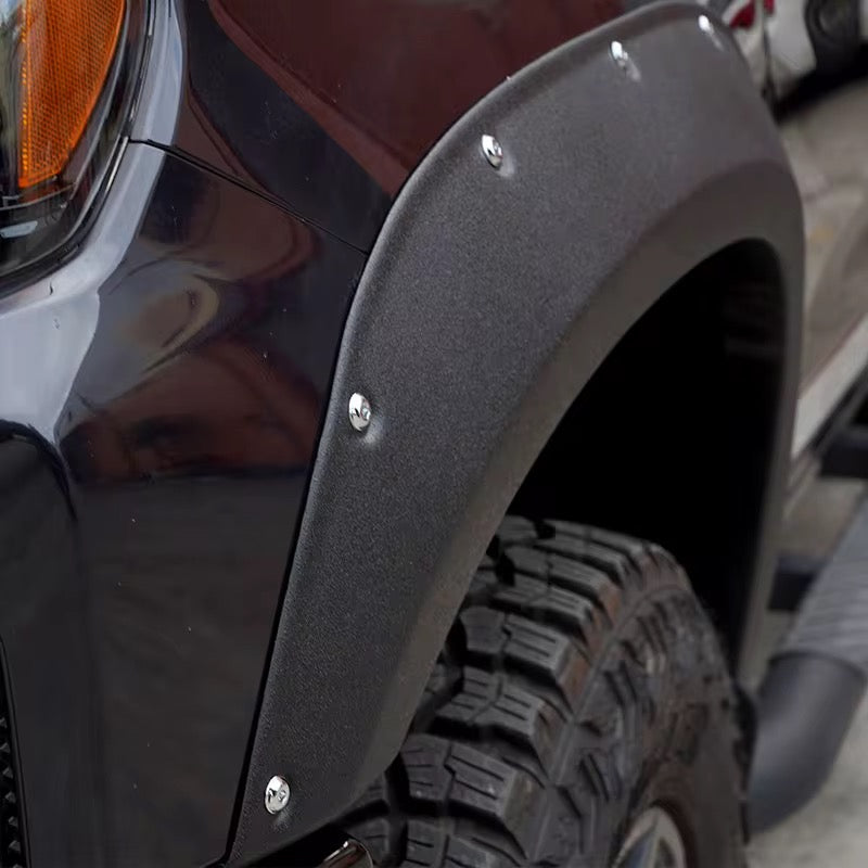 Dirt Road TRUKFITTERS™ “Charcoal” Bolt-on upgraded Fender Flares | Universal Fit - RAM Chevrolet Ford Toyota | OnTheSpot Installation INCLUDED - DFW | Nationwide US Fast Shipping