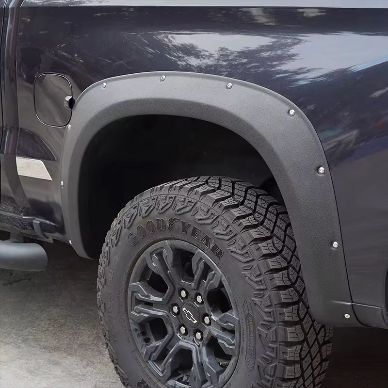 Dirt Road TRUKFITTERS™ “Charcoal” Bolt-on upgraded Fender Flares | Universal Fit - RAM Chevrolet Ford Toyota | OnTheSpot Installation INCLUDED - DFW | Nationwide US Fast Shipping