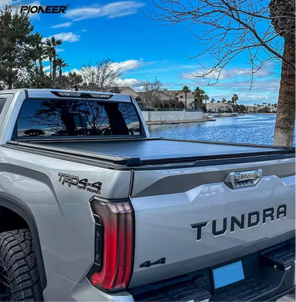 Motorized Retractable Bed Cover w/ Phone App + Key Fob | Flush Fit |NATIONWIDE SHIPPING| Fits Ford RAM Chevy Toyota | FREE DFW Install