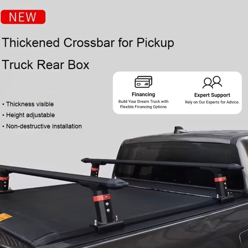 Dirt Road TRUKFITTERS™ Low-Profile Ladder Rack – Bed Cover Compatible