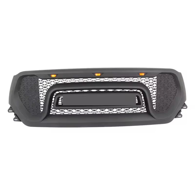 Rugged LED Honeycomb Front Grille for RAM 1500/2500/3500 (2009–2024) – Bold DRL Styling + FREE Next-Day Installation DFW