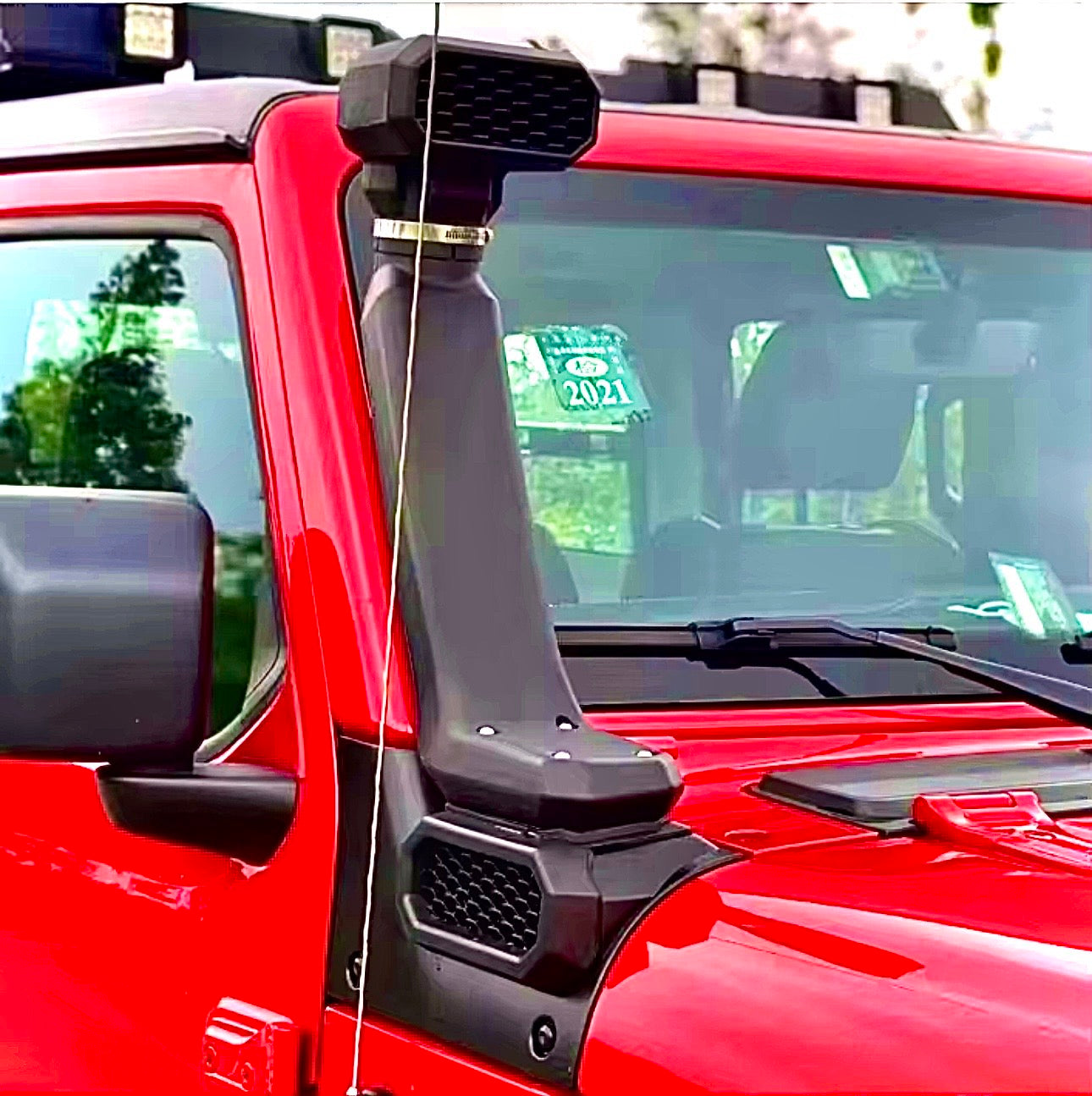 snorkel air intake jeep wrangler gladiator truck off-road