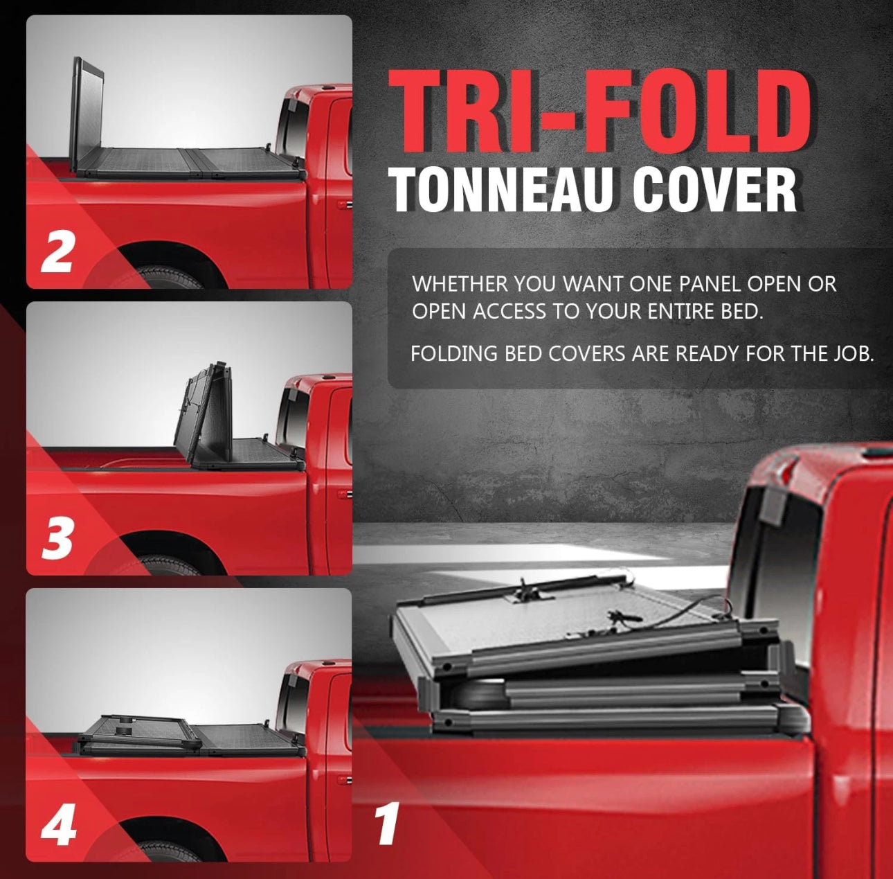 BEDLOK™ Soft Tri Fold Tonneau Cover 5.5 Short Bed