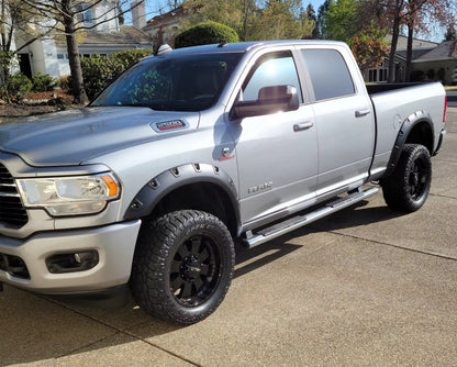 Dirt Road TRUKFITTERS™ “Charcoal” Bolt-on upgraded Fender Flares | Universal Fit - RAM Chevrolet Ford Toyota | OnTheSpot Installation INCLUDED - DFW | Nationwide US Fast Shipping