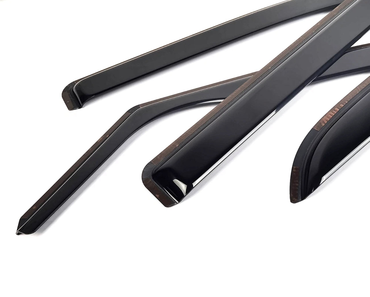 In-Channel Window Vent Visors for RAM 2500 / 3500 Crew Cab (2019–2024) | Smoke-Tinted | Wind & Rain Deflectors | FREE Install DFW or Fast Nationwide Shipping