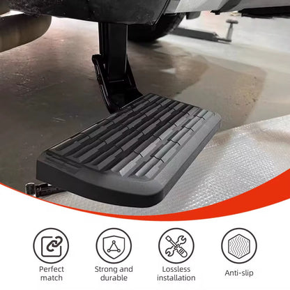 foldable truck bed step rear bumper for Silverado