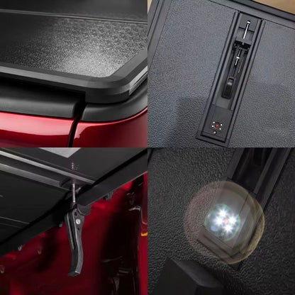 Jeep Gladiator SOFT/HARD TRI-Fold Tonneau Bed Cover | Fits Gladiator Silverado RAM Ford F-Series Toyota | Same Day Pickup | Free Mobile Next Day Installation | 0% Financing is available